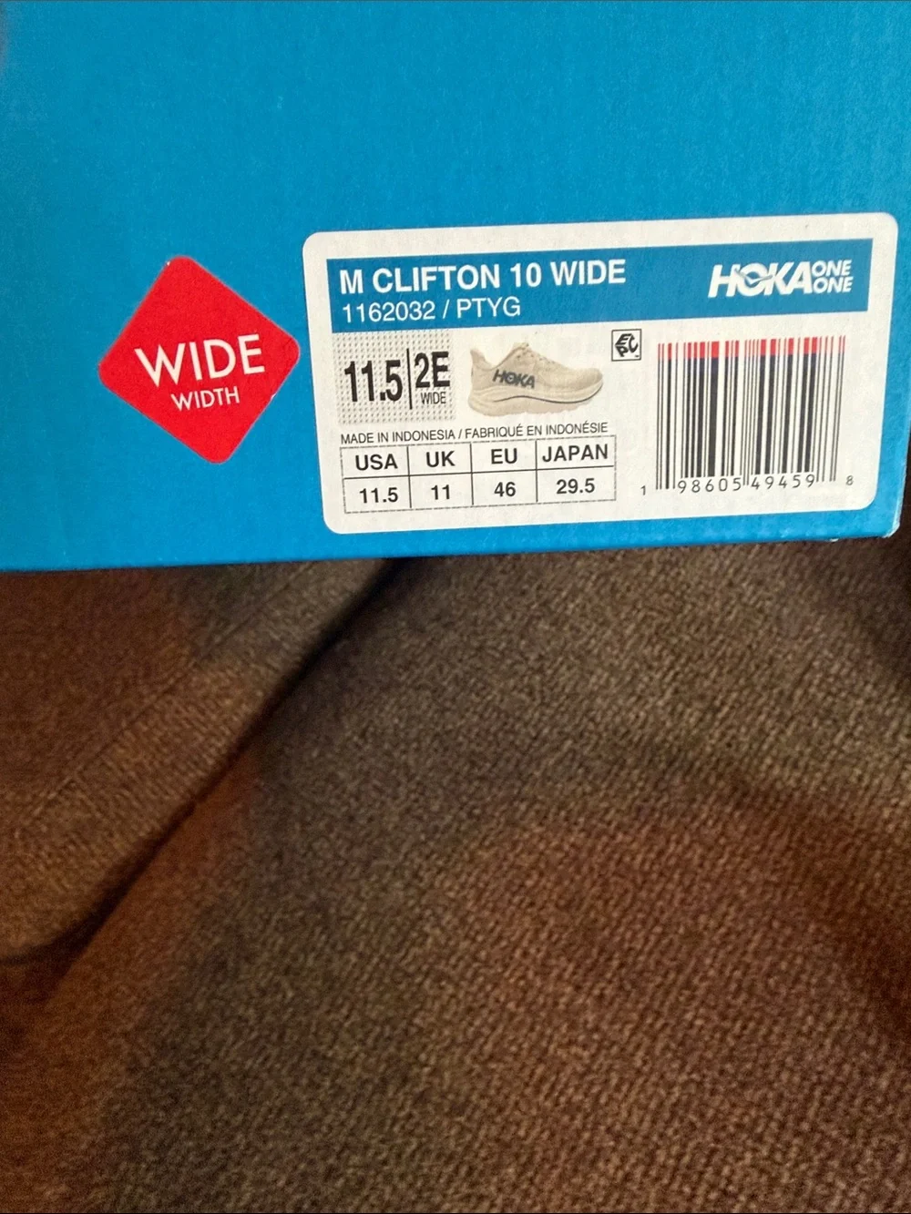 HOKA Clifton 10 (Wide)